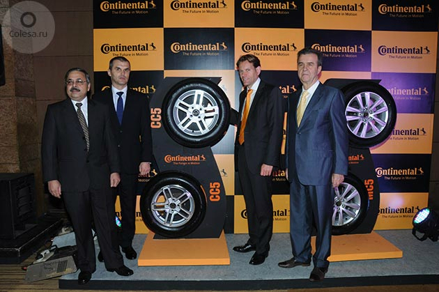 Continental начала производство легковых шин в Индии
